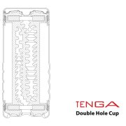 Tenga Double Hole Cup maszturbátor