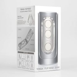 Tenga Flip Hole maszturbátor (ezüst)