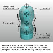 Tenga Cool Edition Deep Throat Cup maszturbátor
