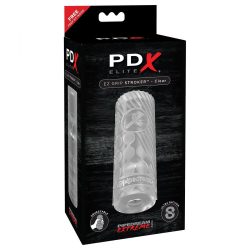PDX Elite EZ Grip Stroker maszturbátor (áttetsző)
